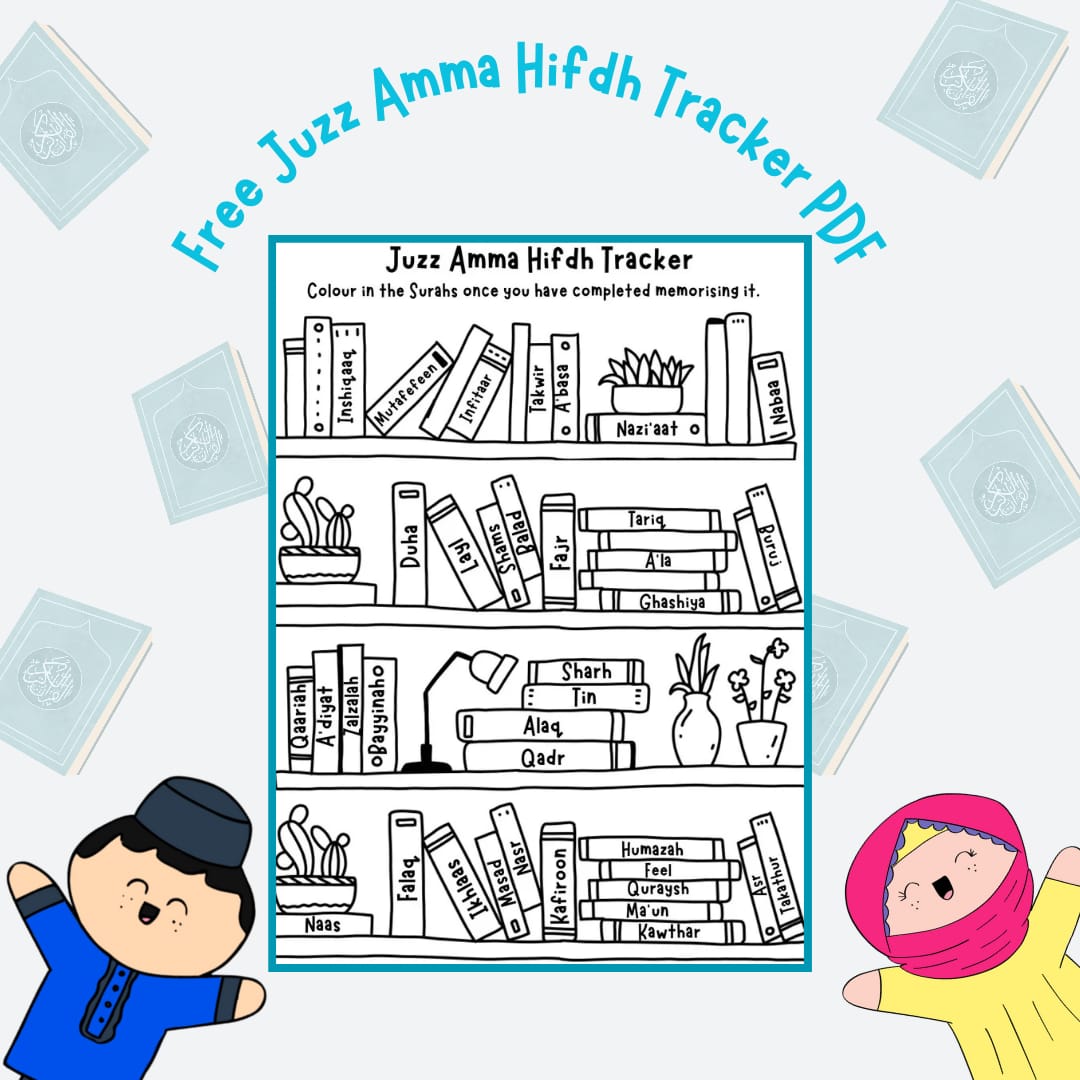 Juzz Amma hifdh tracker