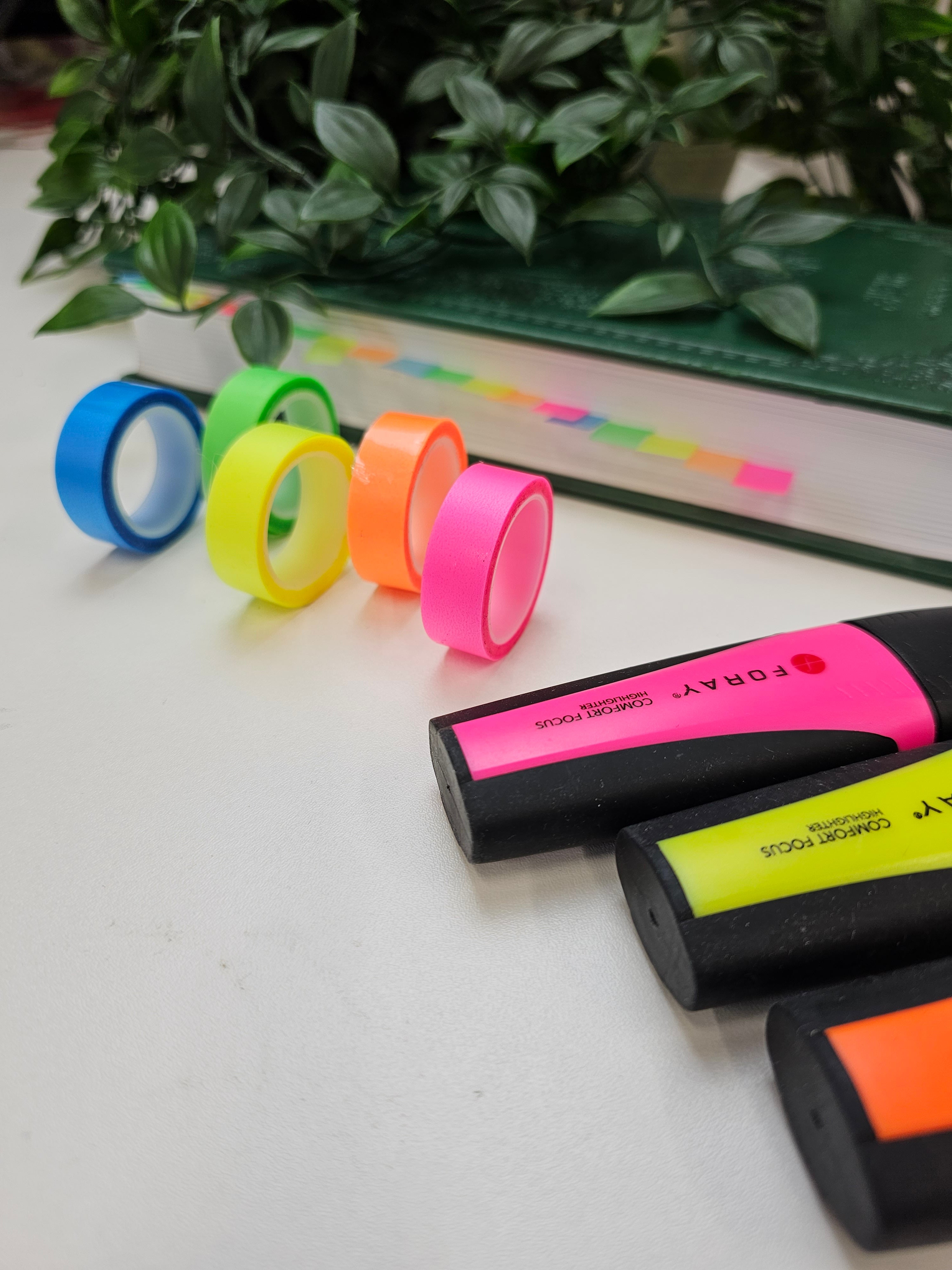 Neon highlighter tapes - Pack of 5
